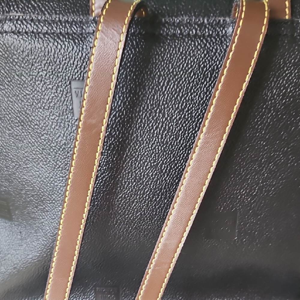 Victor Hugo Classic Leather Black Mini Backpack - Picture 7 of 10